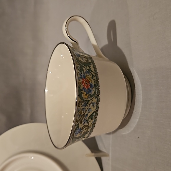 Noritake Ivory China 7019 Isolde Cup & Saucer - Picture 6 of 9